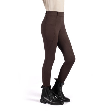 Mia-Leggings mit Vollbesatz aus Silikon HKM Dunkelbraun Mia-Leggings mit Vollbesatz aus Silikon HKM Dunkelbraun