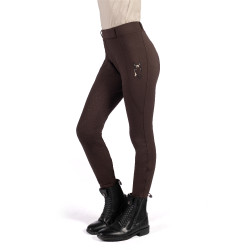 Mia-Leggings mit Vollbesatz aus Silikon HKM Dunkelbraun Mia-Leggings mit Vollbesatz aus Silikon HKM Dunkelbraun