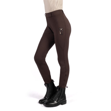 Mia-Leggings mit Vollbesatz aus Silikon HKM Dunkelbraun Mia-Leggings mit Vollbesatz aus Silikon HKM Dunkelbraun