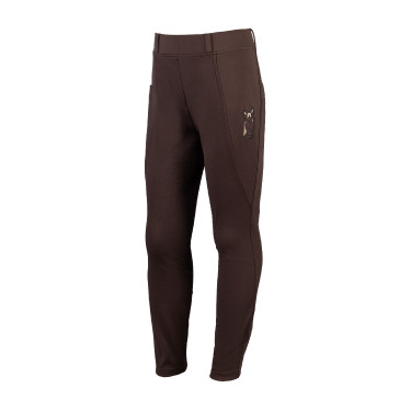 Mia-Leggings mit Vollbesatz aus Silikon HKM Dunkelbraun Mia-Leggings mit Vollbesatz aus Silikon HKM Dunkelbraun