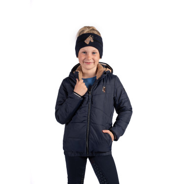 Kinder-Reitjacke Mia HKM Dunkelblau