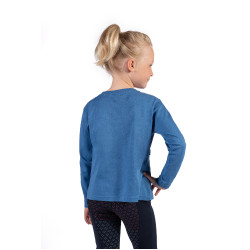 Langarm-Poloshirt Mia HKM Blau Langarm-Poloshirt Mia HKM Blau