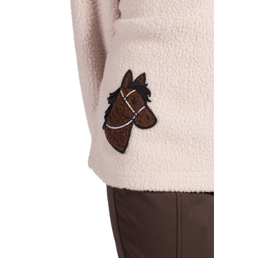 Kinder-Fleecepulli Mia HKM Beige