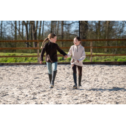 Kinder-Fleecepulli Mia HKM Beige