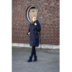 Lange Steppjacke Toronto HKM Dunkelblau