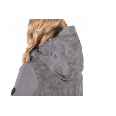 Reitmantel Washington HKM Silberfarben Grau