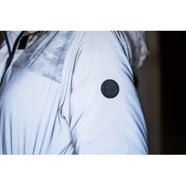 Reitmantel Washington HKM Silberfarben Grau