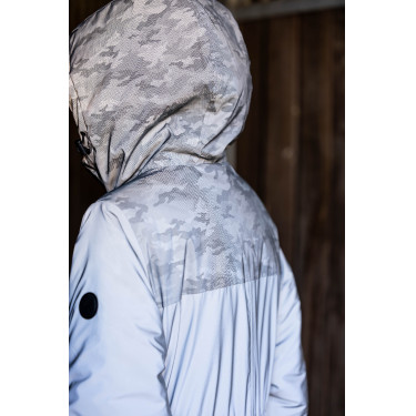 Reitmantel Washington HKM Silberfarben Grau