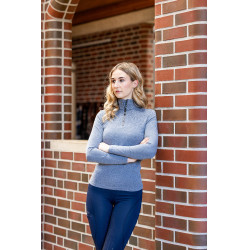 Funktionsshirt Supersoft II HKM Dunkelblau