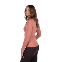 Funktionsshirt Supersoft II HKM Kupfer Braun