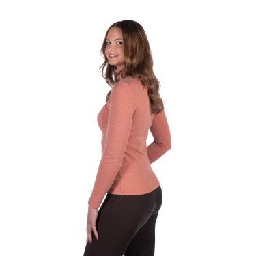 Funktionsshirt Supersoft II HKM Kupfer Braun