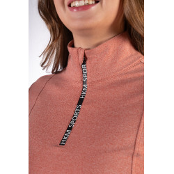 Funktionsshirt Supersoft II HKM Kupfer Braun