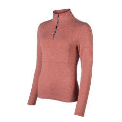 Funktionsshirt Supersoft II HKM Kupfer Braun