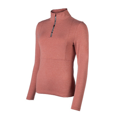 Funktionsshirt Supersoft II HKM Kupfer Braun