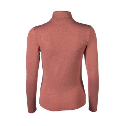 Funktionsshirt Supersoft II HKM Kupfer Braun