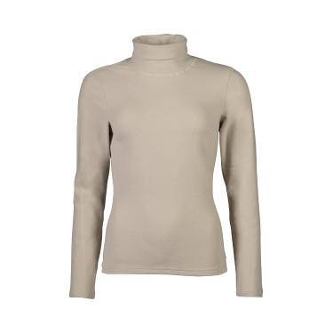 Langarm-Rollkragen-T-Shirt Eva HKM Beige