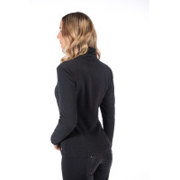 Langarm-Rollkragen-T-Shirt Eva HKM Schwarz Langarm-Rollkragen-T-Shirt Eva HKM Schwarz