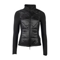 Prag II Style zweimaterialige Jacke HKM Schwarz