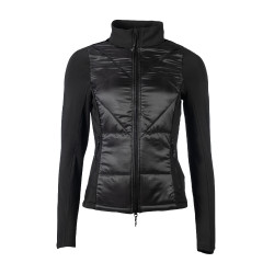 Prag II Style zweimaterialige Jacke HKM Schwarz