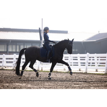 Pikeur Arezzo Reithose mit Ganzbesatz aus Silikon Lauria Garrelli Dunkelblau