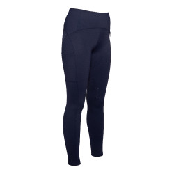 Reitleggings Arezzo mit Silikon-Kniebesatz Lauria Garrelli Dunkelblau