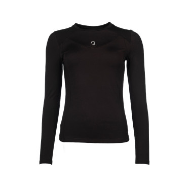 Langarm-Polo Arezzo Function Lauria Garrelli Dunkelbraun