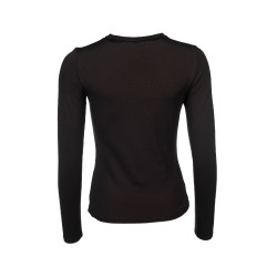 Langarm-Polo Arezzo Function Lauria Garrelli Dunkelbraun