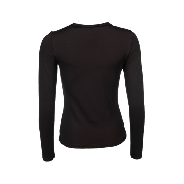 Langarm-Polo Arezzo Function Lauria Garrelli Dunkelbraun