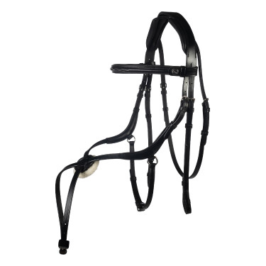 Zaumzeug Carlos HKM Schwarz / schwarz Zaumzeug Carlos HKM Schwarz / schwarz