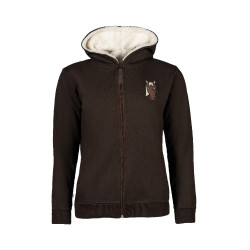 Sweatshirt Mia HKM Dunkelbraun