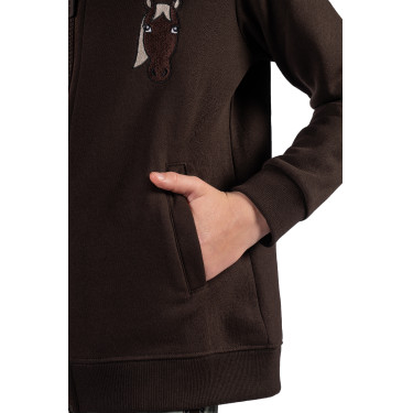 Sweatshirt Mia HKM Dunkelbraun