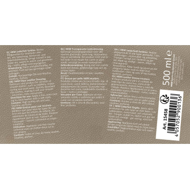 HKM Lederfett Hinweisfarbe Transparent HKM Lederfett Hinweisfarbe Transparent