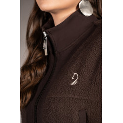 Weste Arezzo Teddy Lauria Garrelli Dunkelbraun