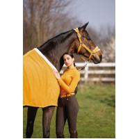 Abschwitzdecke Arezzo Lauria Garrelli Senf Gelb