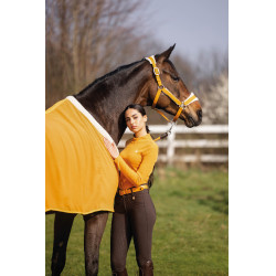 Abschwitzdecke Arezzo Lauria Garrelli Senf Gelb