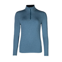 Funktionelles T‑Shirt Essentials Winter HKM Petrol Blau Funktionelles T‑Shirt Essentials Winter HKM Petrol Blau