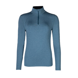 Funktionelles T‑Shirt Essentials Winter HKM Petrol Blau