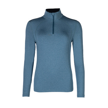 Funktionelles T‑Shirt Essentials Winter HKM Petrol Blau