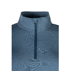 Funktionelles T‑Shirt Essentials Winter HKM Petrol Blau