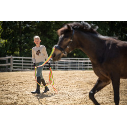 Arbeitslonge Rainbow HKM Mehrfarbig