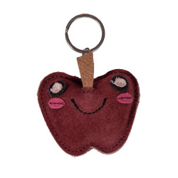 Apple-Schlüsselanhänger HKM Kirsche Rot