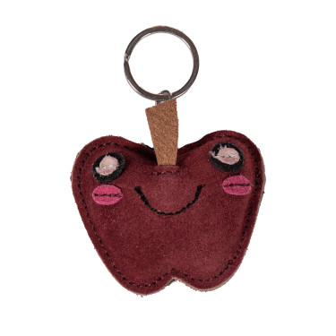 Apple-Schlüsselanhänger HKM Kirsche Rot