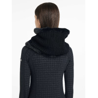 LeMieux Aspen Polarfleece-Nasenriemenüberzug Schwarz