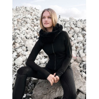 LeMieux Aspen Polarfleece-Nasenriemenüberzug Schwarz