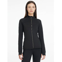 LeMieux Aspen gebürstete Zip-Jacke Schwarz