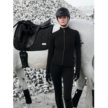 LeMieux Aspen gebürstete Zip-Jacke Schwarz LeMieux Aspen gebürstete Zip-Jacke Schwarz