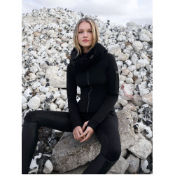 LeMieux Aspen gebürstete Zip-Jacke Schwarz LeMieux Aspen gebürstete Zip-Jacke Schwarz