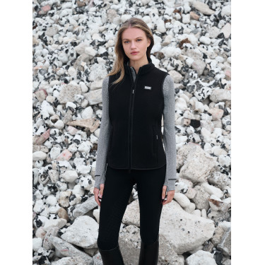 LeMieux Aspen Fleece-Weste ohne Ärmel mit Fischgrätmuster Chevron-Muster