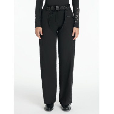 LeMieux Stormwear Young Rider wasserdichte Chaps Schwarz LeMieux Stormwear Young Rider wasserdichte Chaps Schwarz