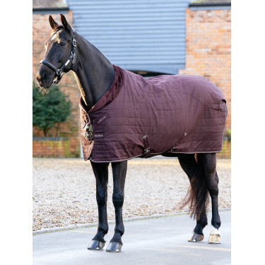 Gefütterte LeMieux Kudos Luxe Stalldecke Pflaume Lila